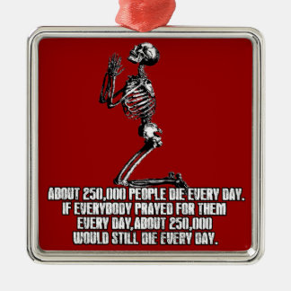 Ornamento De Metal Ateu