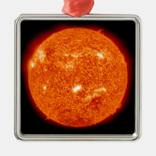 Ornamento De Metal Atividade solar no Sol 2