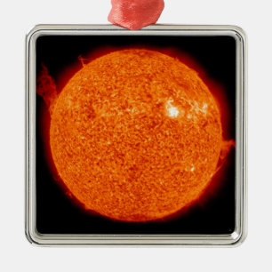 Ornamento De Metal Atividade solar no Sun