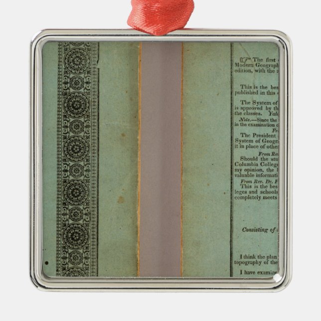 Ornamento De Metal Atlas moderno (Frente)