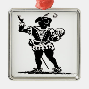 Ornamento De Metal Ator