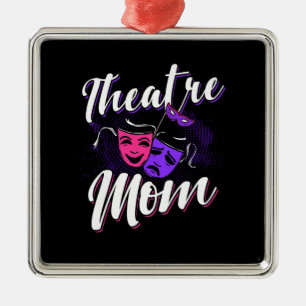 Ornamento De Metal Atriz de mulheres Mãe Drama Atuando Palco Atriz