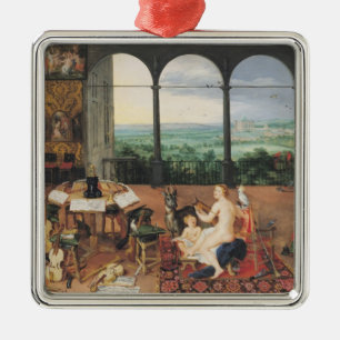 Ornamento De Metal Audição, 1617