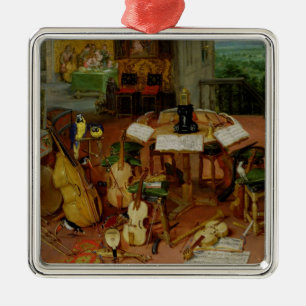 Ornamento De Metal Audição, 1617