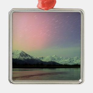 Ornamento De Metal Aurora delicada