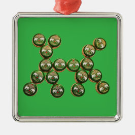 Ornamento De Metal ​🐶 Authentic Chang Beer Cap Dog