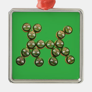 Ornamento De Metal ​🐶 Authentic Chang Beer Cap Dog