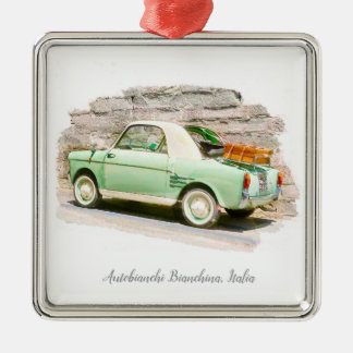 Ornamento De Metal Autobianchi Bianchina | Minicarro da Itália