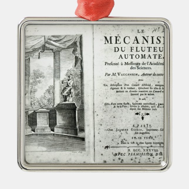 Ornamento De Metal Autômatos, ilustração do frontispiece (Frente)