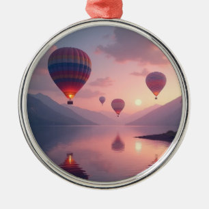 Ornamento De Metal Aventuras de Balão Sonhos