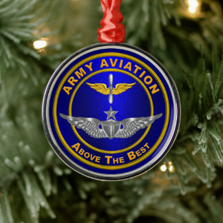 ORNAMENTO DE METAL AVIAÇÃO DO EXÉRCITO