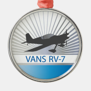 Ornamento De Metal Avião das camionetes RV-7