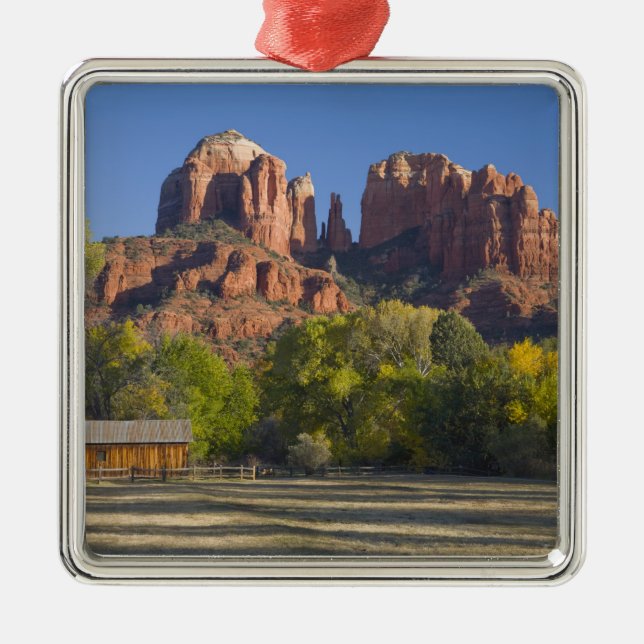 Ornamento De Metal AZ, Arizona, Sedona, Crescent Moon Recreation 2 (Frente)