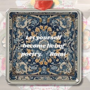 Ornamento De Metal Azulejo Vintage Personalizado Nowruz Ano Novo Iran