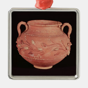 Ornamento De Metal Bacia encontrada em Coptos, Egipto superior