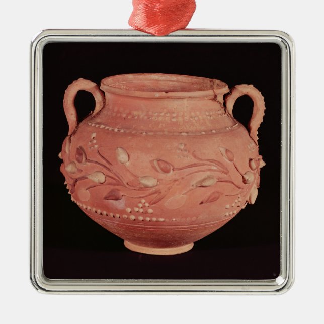 Ornamento De Metal Bacia encontrada em Coptos, Egipto superior (Frente)