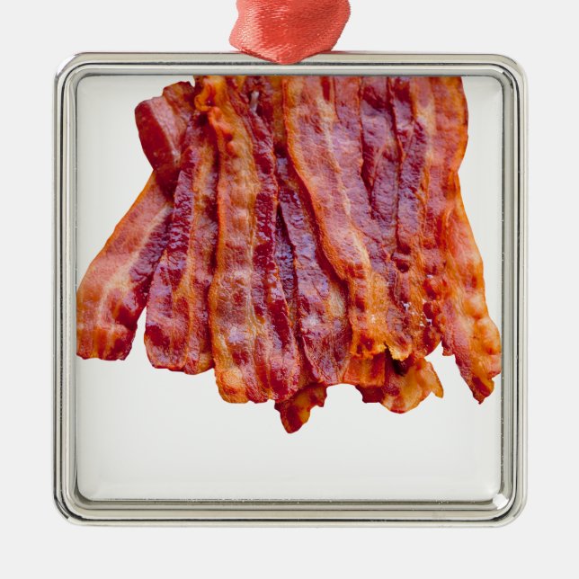Ornamento De Metal Bacon (Frente)