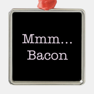 Ornamento De Metal Bacon Mmm