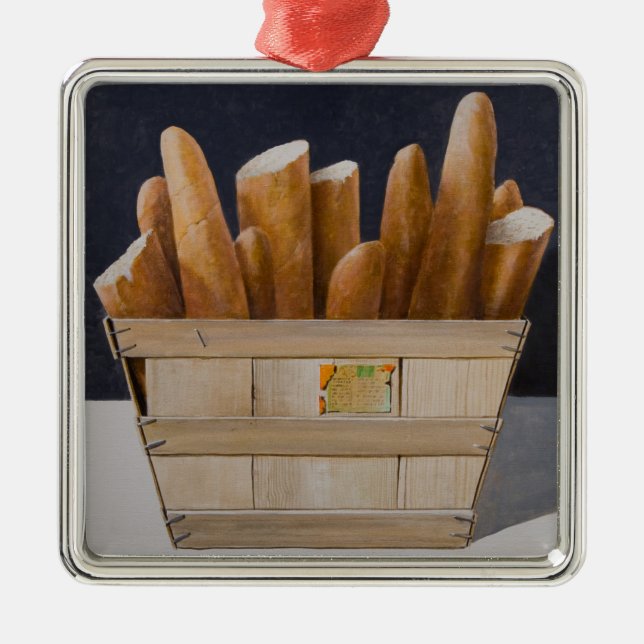 Ornamento De Metal Baguettes 2010 (Frente)