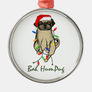 Ornamento De Metal Bah HumPug