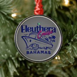 Ornamento De Metal Bahamas Souvenir Gift : Eleuthera Bahamas Cruise