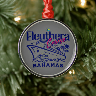 Ornamento De Metal Bahamas Souvenir Gift : Eleuthera Bahamas Cruise