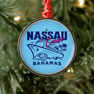 Ornamento De Metal Bahamas Souvenir Gift : Nassau Bahamas Cruise