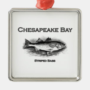 Ornamento De Metal Baía de Chesapeake Strike