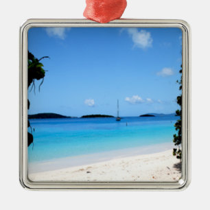 Ornamento De Metal Baía de Lua de mel, Ruas.