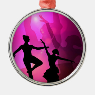 Ornamento De Metal Bailarinos de Ballet