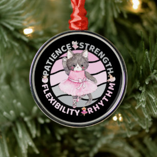 Ornamento De Metal Balé Dancer Core Values - Ballerina