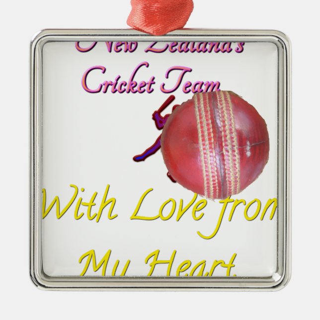 Ornamento De Metal Ball NEWZEALAND (Frente)