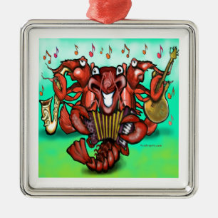 Ornamento De Metal Banda de lagosta