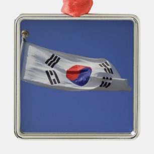 Ornamento De Metal Bandeira da Coreia do Sul