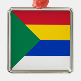 Ornamento De Metal Bandeira da Fé Religiosa dos Drusos
