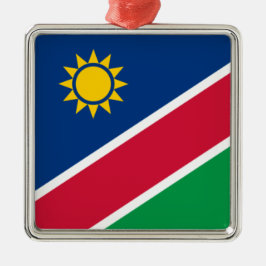 Ornamento De Metal Bandeira da Namíbia (África Austral)
