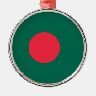 Ornamento De Metal Bandeira de Bangladesh