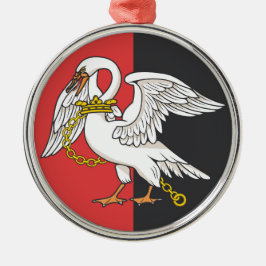 Ornamento De Metal Bandeira de Buckinghamshire (distrito do Reino Uni
