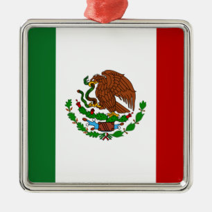 Ornamento De Metal Bandeira de Cinco de Mayo do México