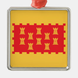 Ornamento De Metal Bandeira de Greater Manchester (Reino Unido)