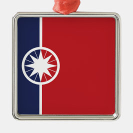 Ornamento De Metal Bandeira de Norman (Oklahoma)