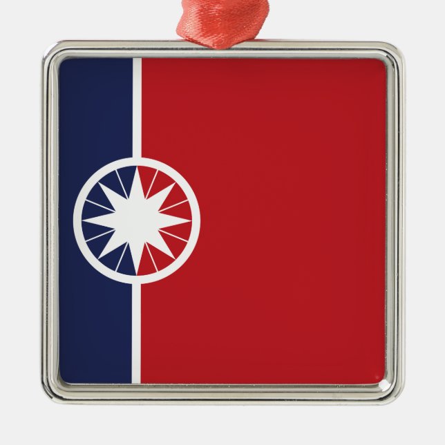 Ornamento De Metal Bandeira de Norman (Oklahoma) (Frente)