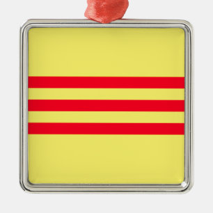 Ornamento De Metal Bandeira de Vietnam sul