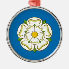 Ornamento De Metal Bandeira de Yorkshire (Condado Inglês)