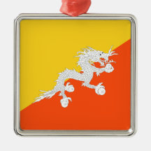 Bandeira do Butão (Butão) (Dragão Thunder)