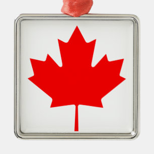 Ornamento De Metal Bandeira do Canadá