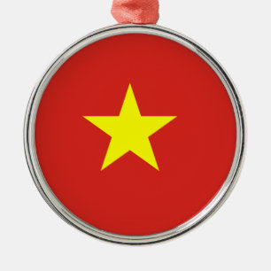 Ornamento De Metal bandeira do Vietname
