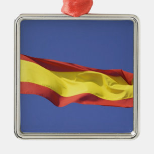 Ornamento De Metal Bandeira Espanhola RF)