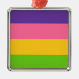 Ornamento De Metal Bandeira Sápica (Amor Lésbico) (LGBT)