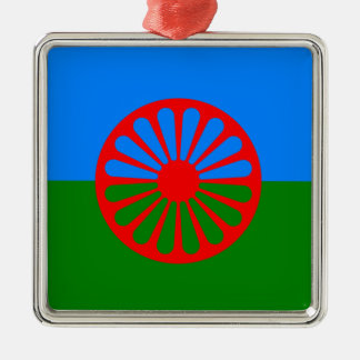 Ornamento De Metal Bandeja romana oficial bandeira cigana metal Ornam